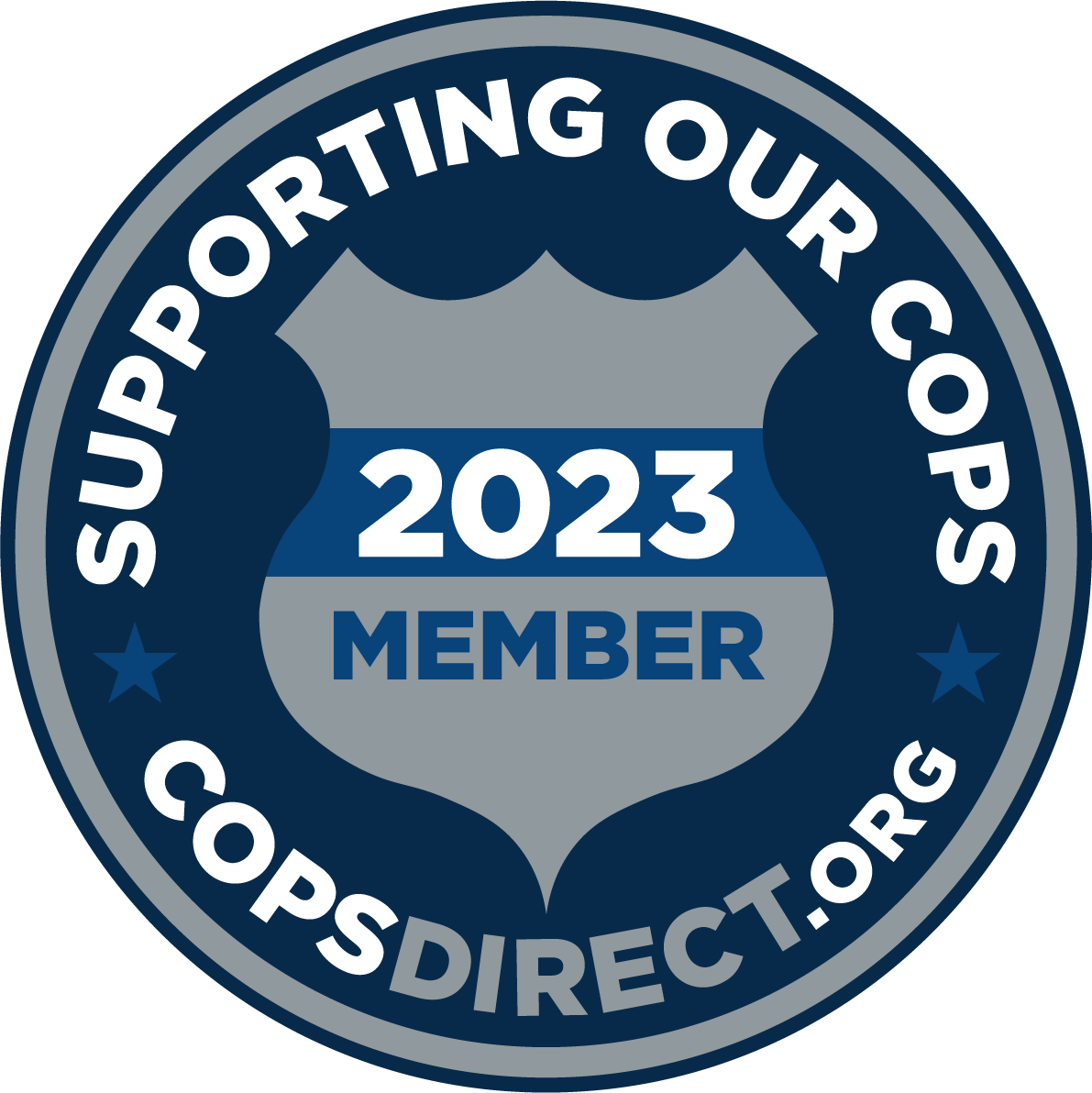 Cops Direct logo for support our cops