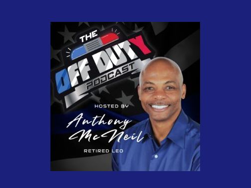 The Off Duty Podcast Cover with host Anthony McNeil