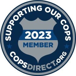 Cops Direct logo for support our cops